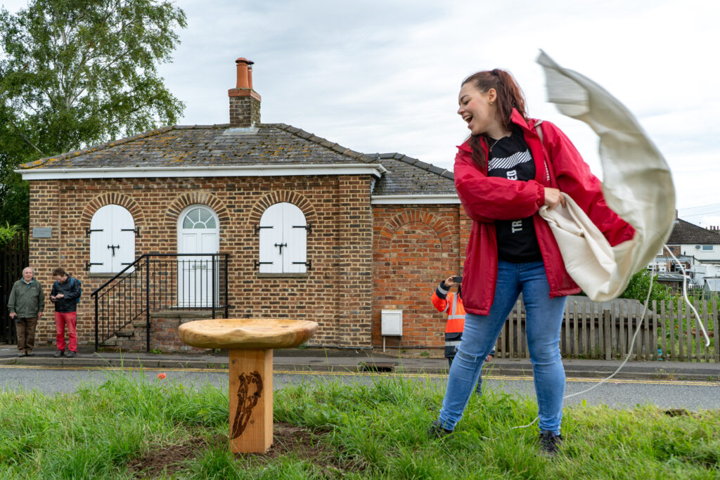 sophie arnold - marketing & communications coordinator of Transported Art