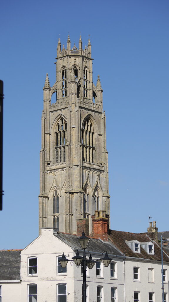 Wide shot of the St Botolph's Tower